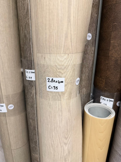 Beige Eiken Vinyl Restpartij | 2,80x4,00mtr (11,2m2)