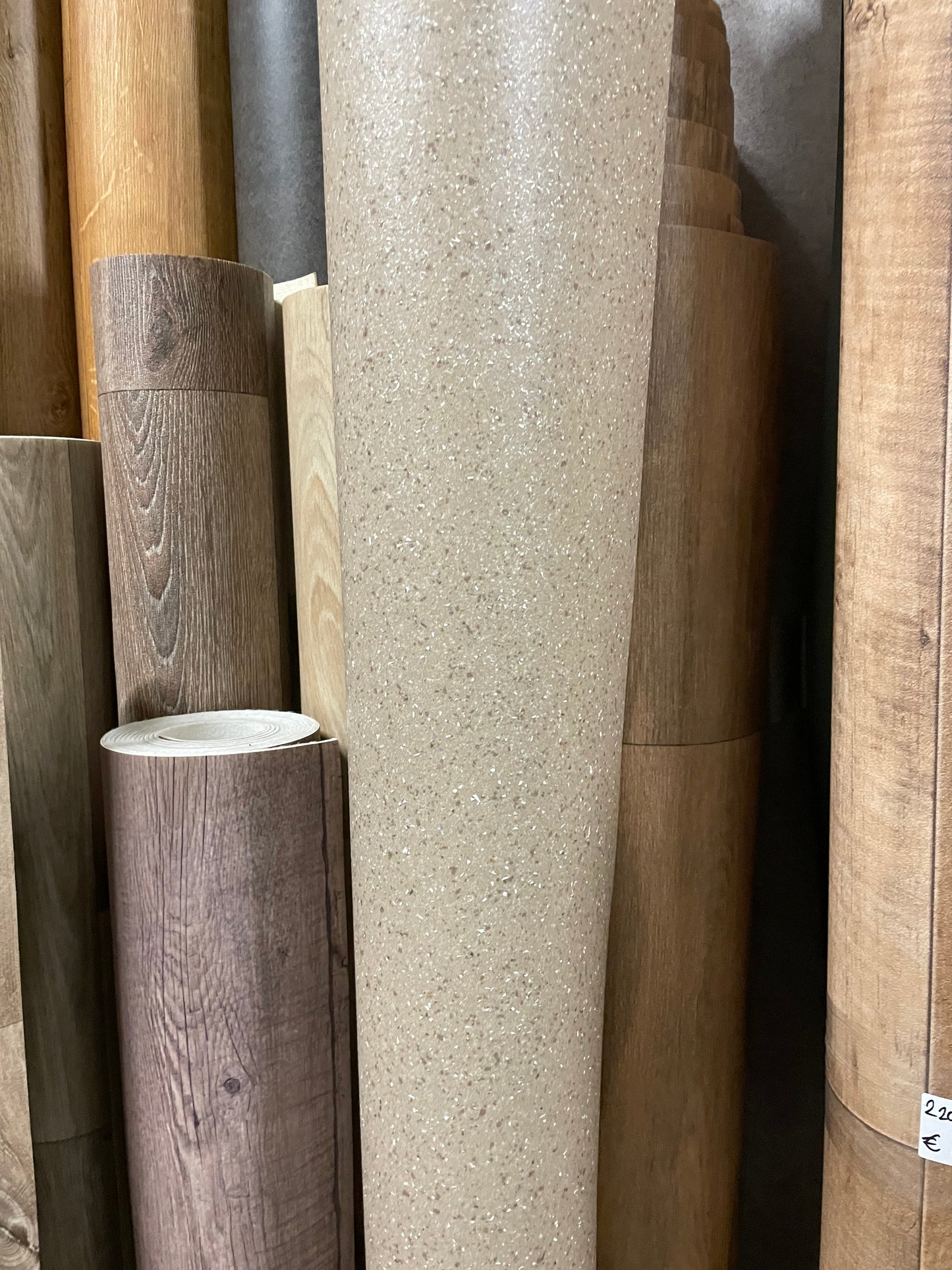 Beige Granietlook Project Vinyl Restpartij | 2,05x4,00mtr - Vinylrestpartij.nl 