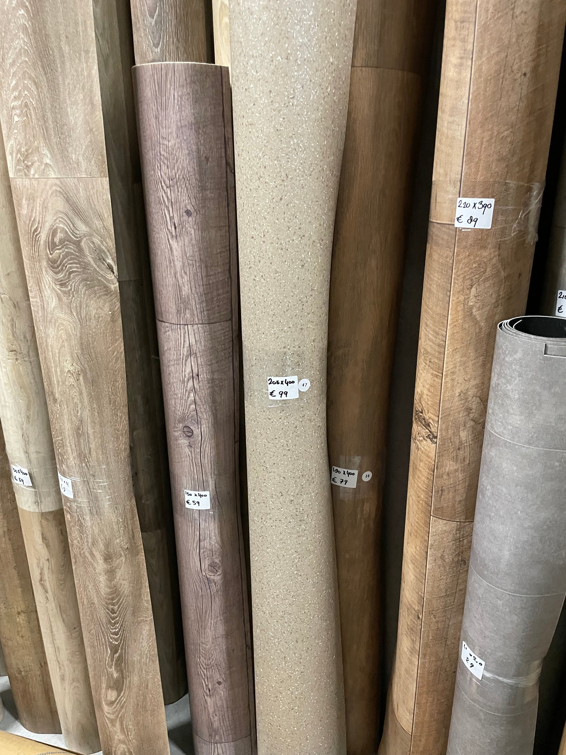 Beige Granietlook Project Vinyl Restpartij | 2,05x4,00mtr - Vinylrestpartij.nl 