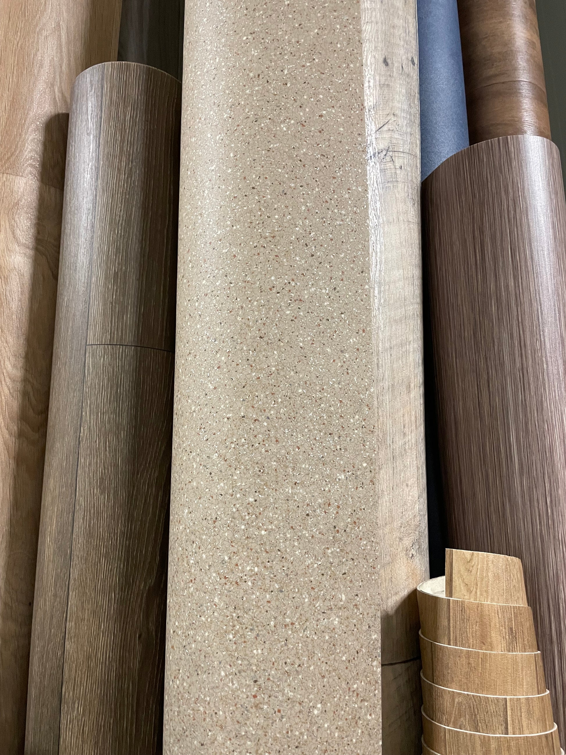 Beige Granietlook Vinyl Restpartij | 3,00x3,90mtr - Vinylrestpartij.nl 