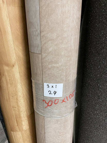 Beige Rustiek Eiken Vinyl Restpartij | 1,00x3,00mtr - Vinylrestpartij.nl 