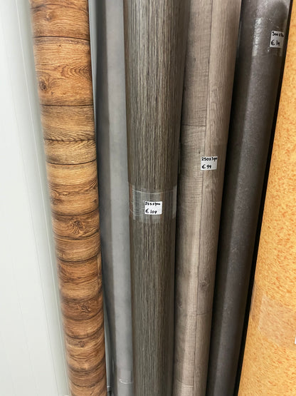 Bruin Bamboe Vinyl Restpartij | 2,55x4,00mtr - Vinylrestpartij.nl 