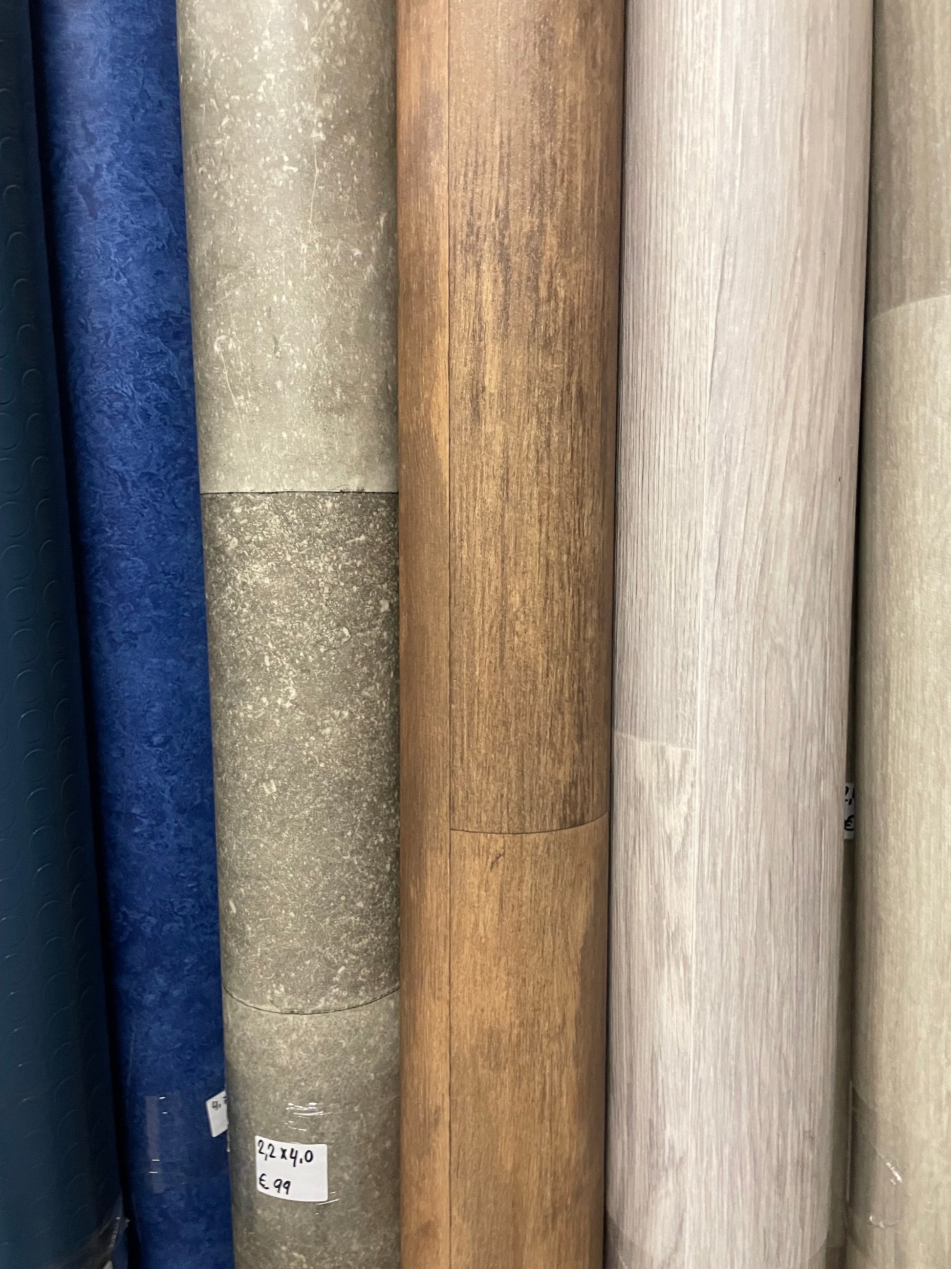 Bruin Eiken Project Novilon Vinyl Vloer | 2,00x4,00mtr - Vinylrestpartij.nl 
