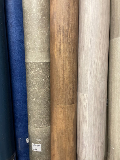 Bruin Eiken Project Novilon Vinyl Vloer | 2,00x4,00mtr - Vinylrestpartij.nl 