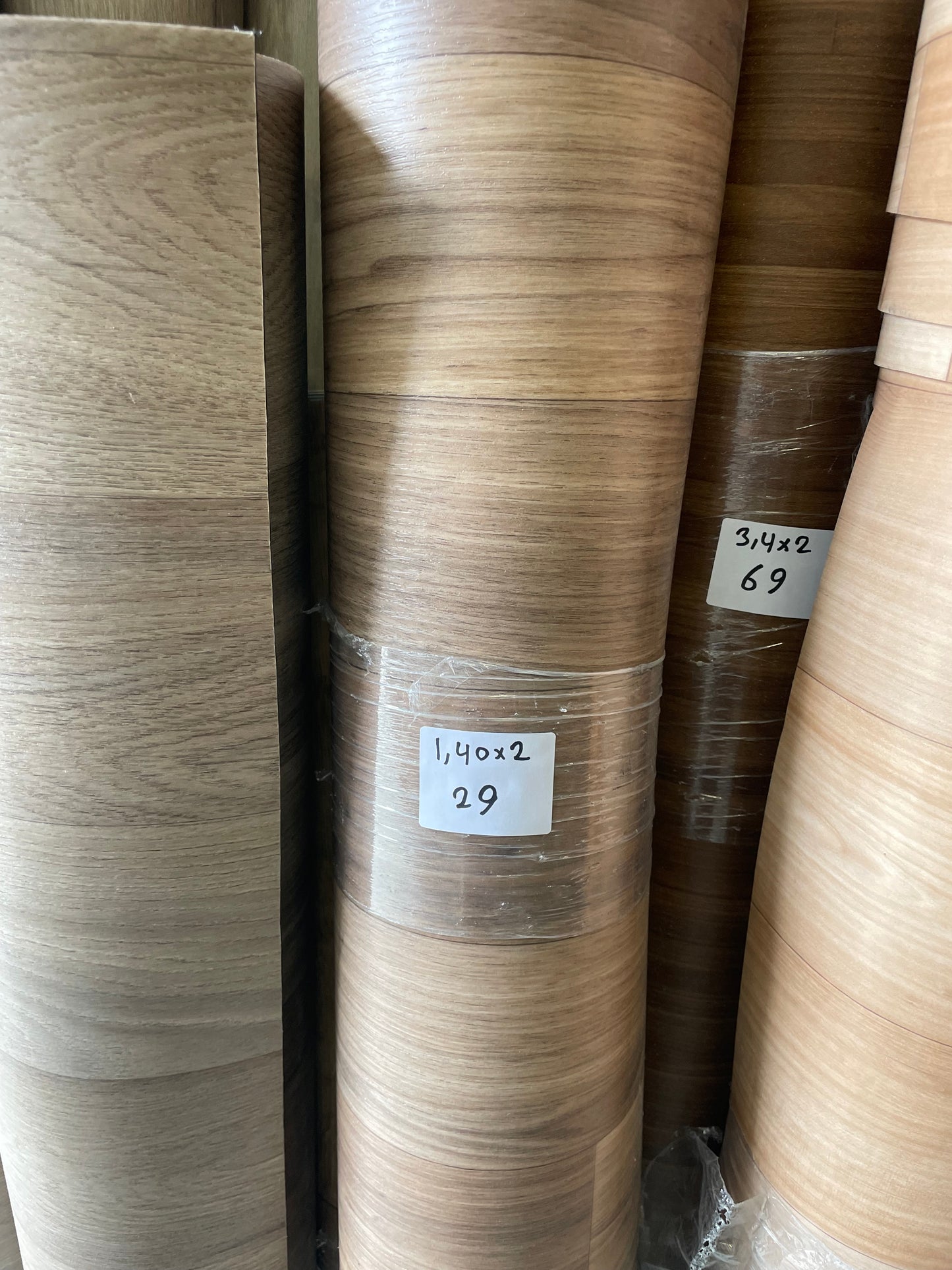 Bruin Oud Eiken Vinyl Coupon | 1,40x2,00mtr - Vinylrestpartij.nl 