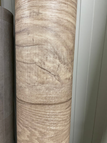 Bruin Verouderd Eiken Vinyl Restant | 2,00x3,00mtr - Vinylrestpartij.nl 