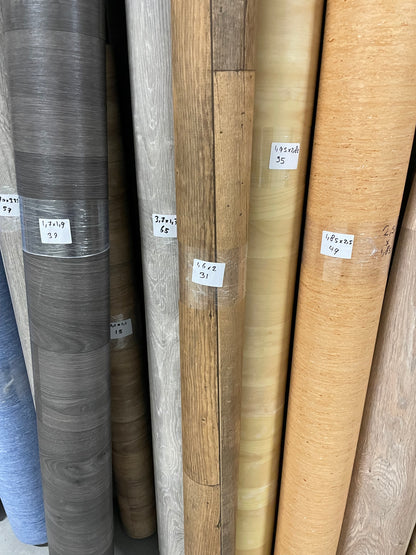 Bruin Verouderd Eiken Vinyl Restpartij | 1,60x2,00mtr - Vinylrestpartij.nl 