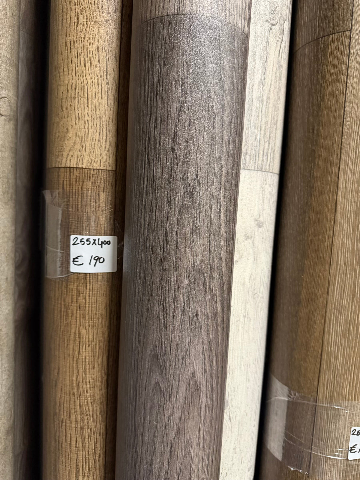 Donker Gerookt Eiken Vinyl Restpartij | 2,10x3,50mtr (7,4m2)