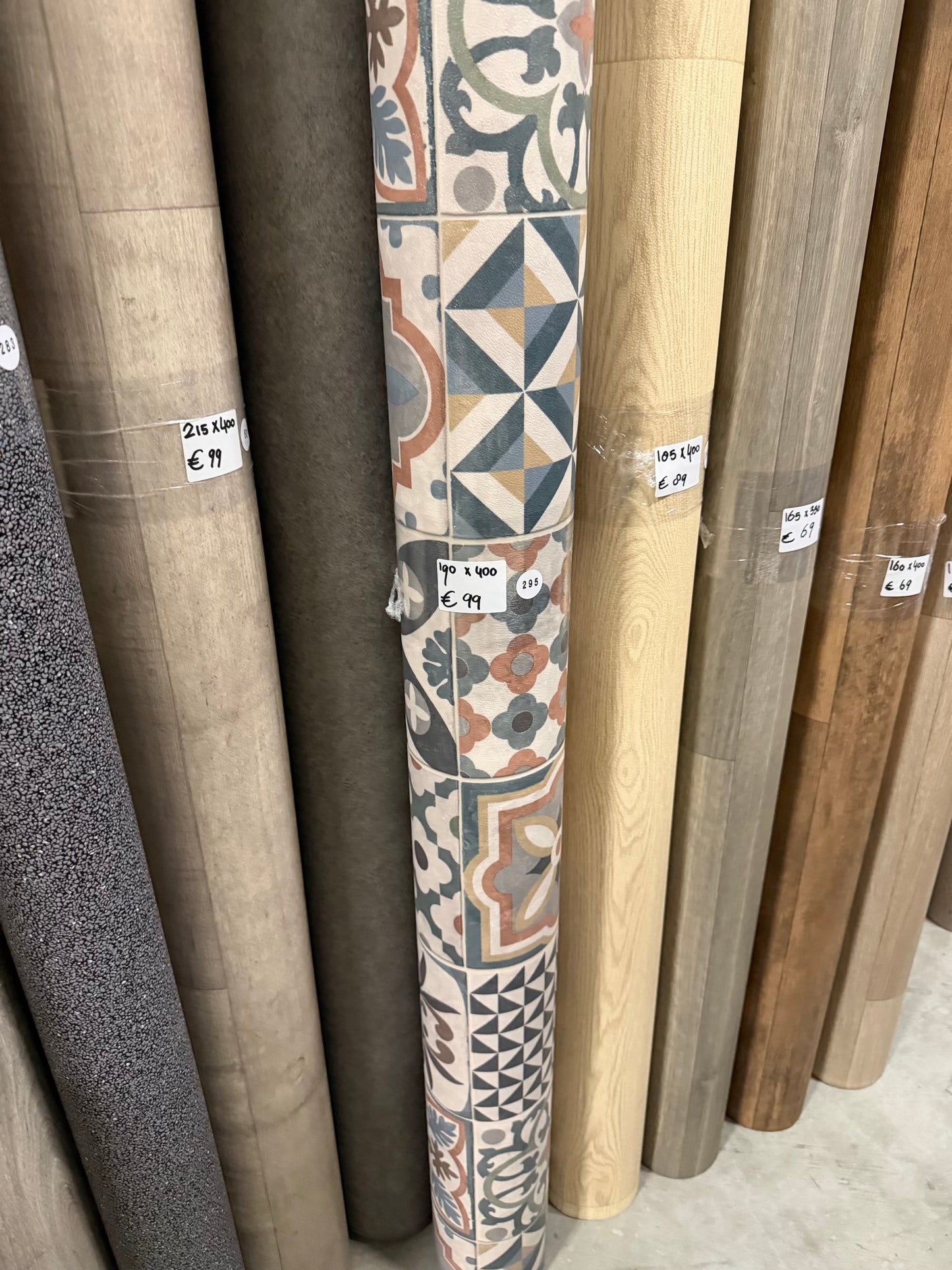 Portuguese Tegels Vinyl Restpartij | 1,90x4,00mtr (7,6m2)