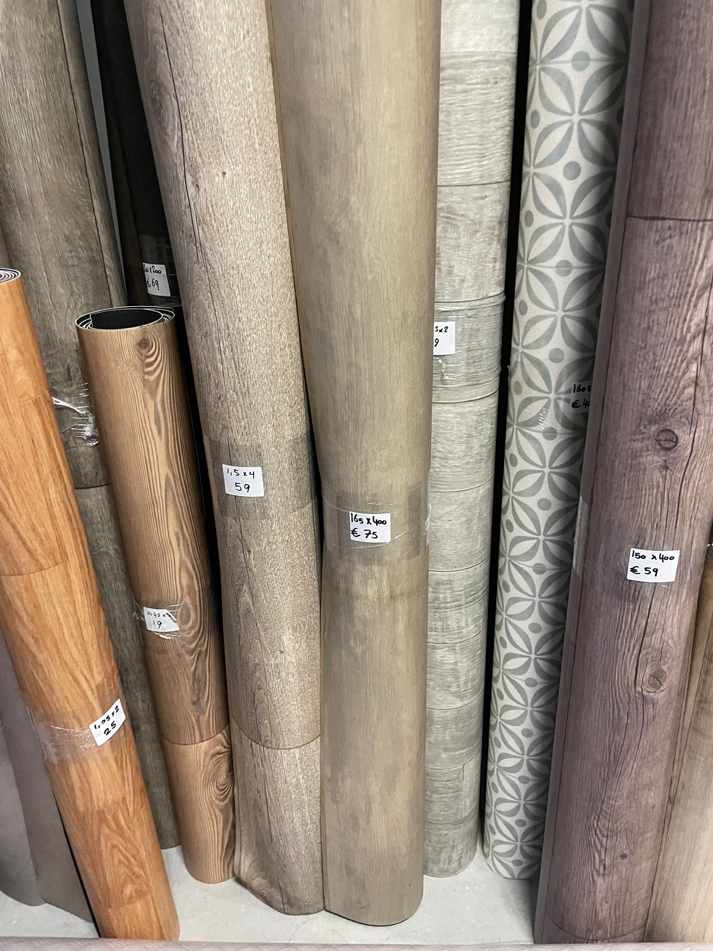 Forbo Novilon Greige Eiken Vinyl Restpartij | 1,65x4,00mtr
