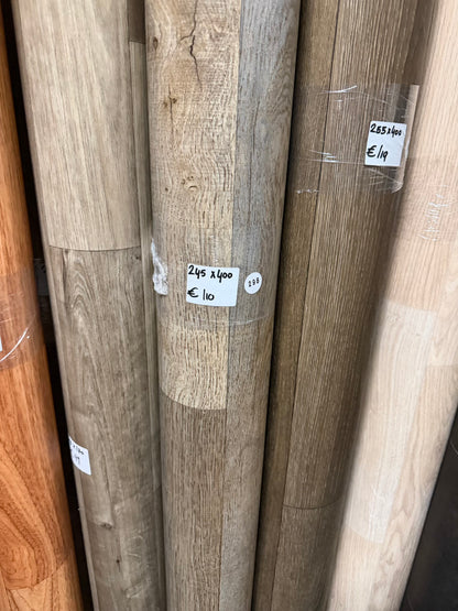 Boeren Eiken Vinyl Restpartij | 2,45x4,00mtr (10,2m2)