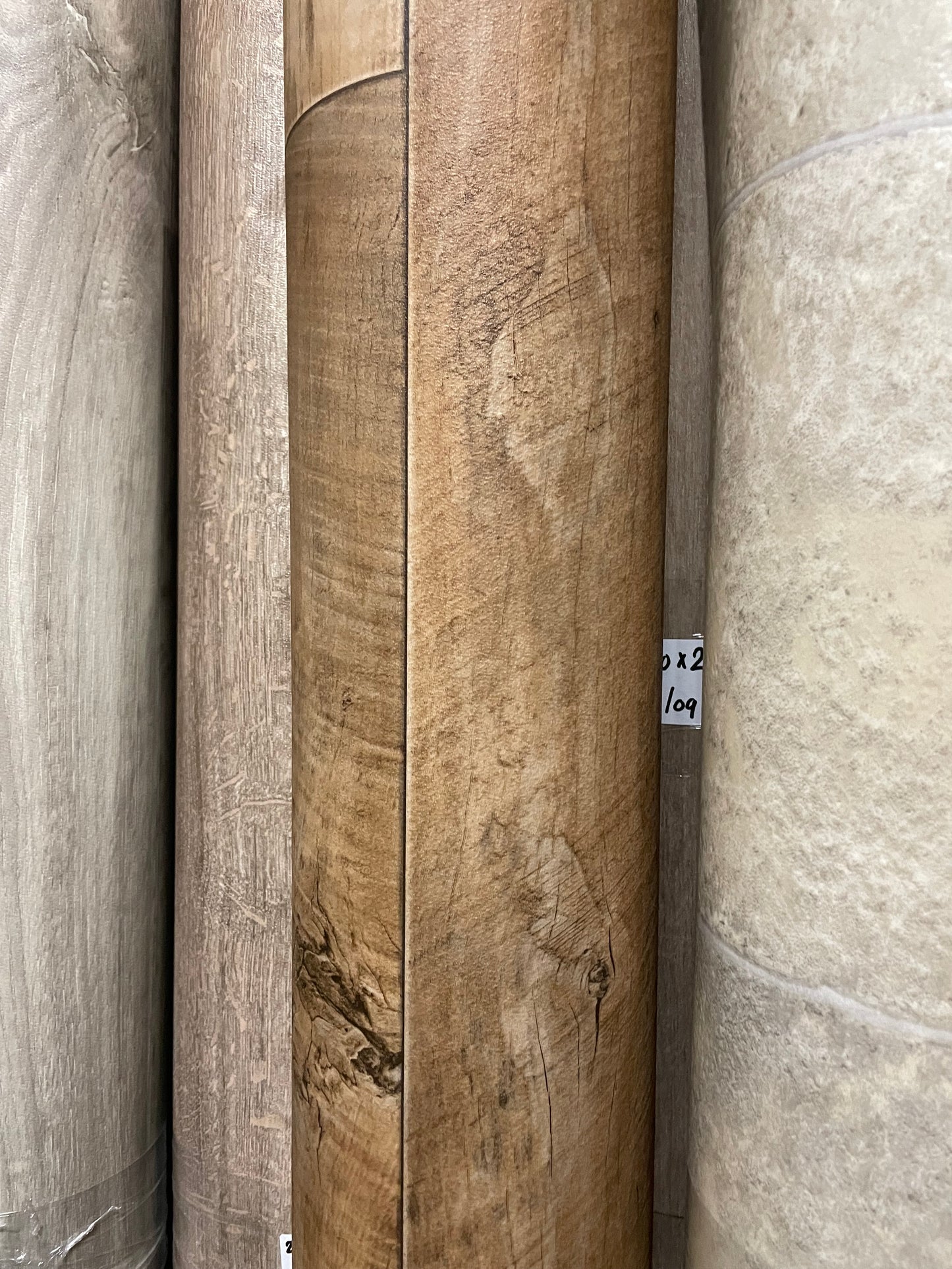 Landelijk Eiken Vinyl Restpartij | 2,35x4,00mtr