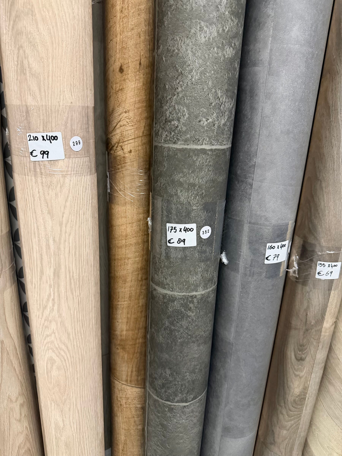 Leisteen Tegellook Vinyl Restpartij | 1,75x4,00 (7,0m2)