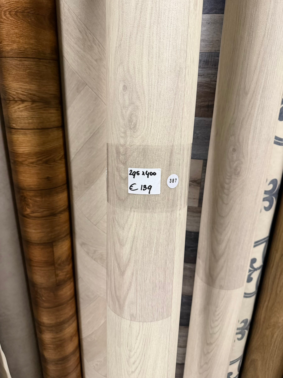 Licht Wit Eiken Vinyl Restpartij | 2,95x4,00 (11,8m2)