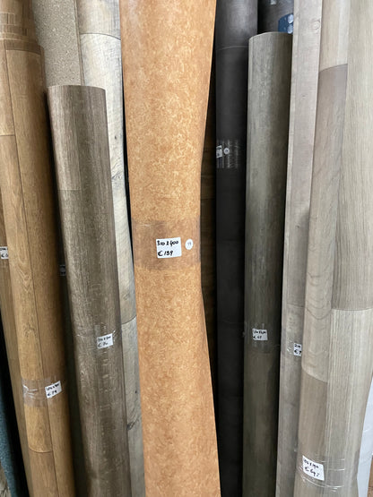 Creme Gemarmerd Vinyl Restpartij | 3,10x4,00mtr - Vinylrestpartij.nl 