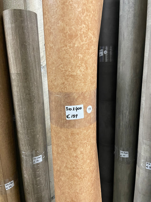 Creme Gemarmerd Vinyl Restpartij | 3,10x4,00mtr - Vinylrestpartij.nl 