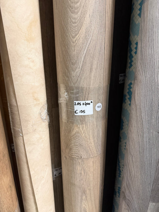 Natuur Greige Eiken Project Vinyl Restpartij (Extra Harde Toplaag) |
2,85x4,00mtr