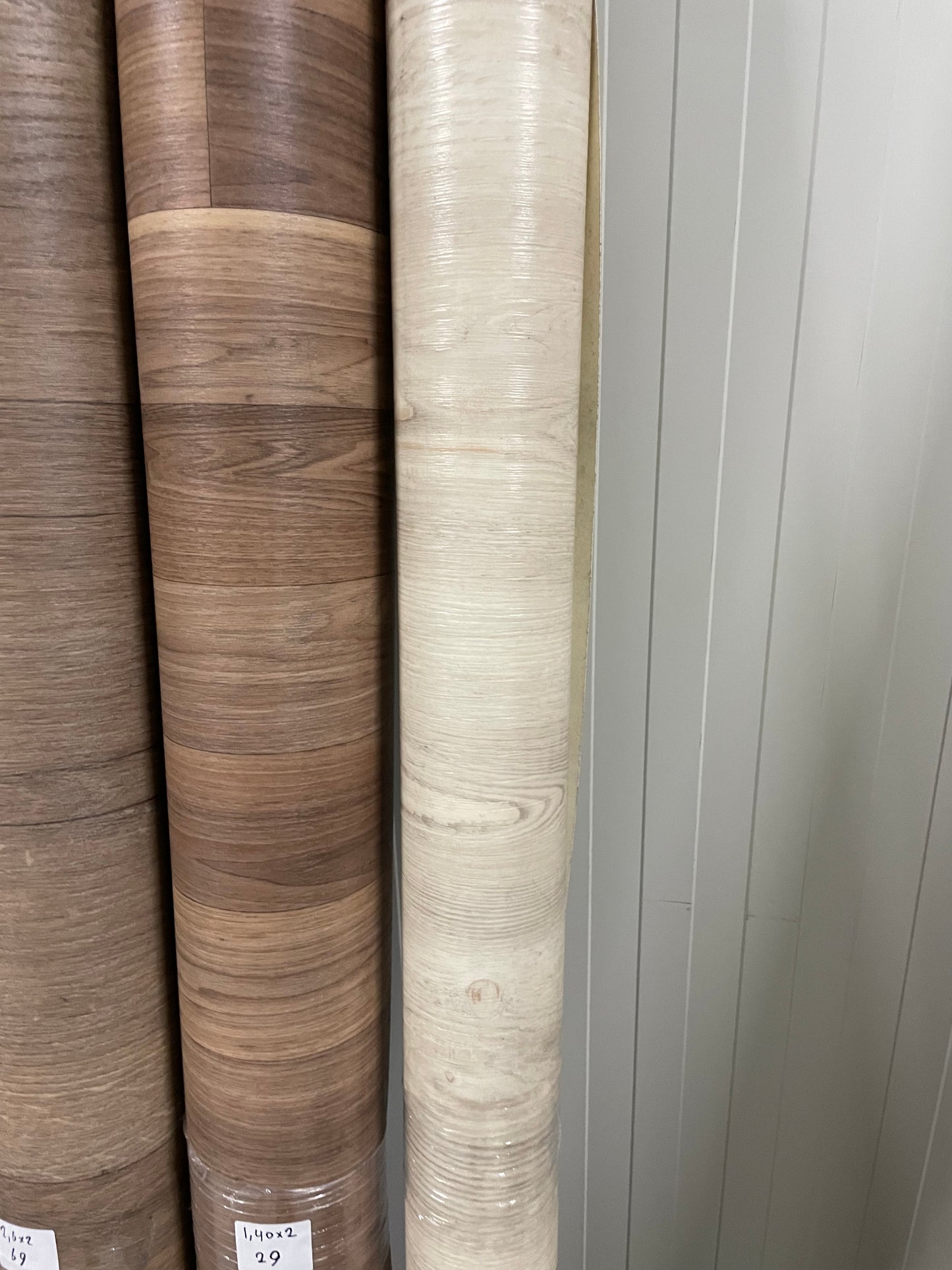 Wit Modern Eiken Vinyl Restpartij | 2,00x2,70mtr - Vinylrestpartij.nl 