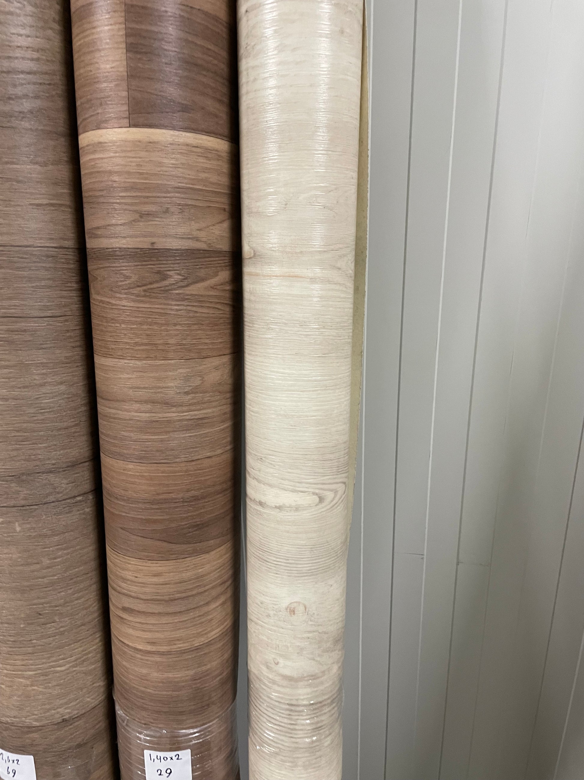 Wit Modern Eiken Vinyl Restpartij | 2,00x2,70mtr - Vinylrestpartij.nl 