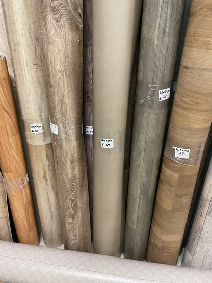 Beige Gietvloerlook Vinyl Restpartij | 1,60x4,00mtr