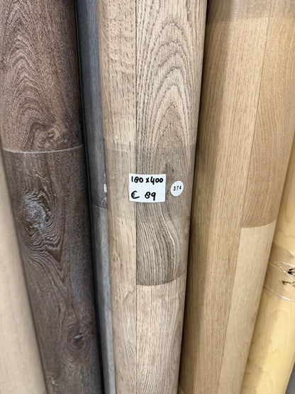 Rustiek Grijsbruin Eiken Vinyl Restpartij | 1,80x4,00 (7,2m2)