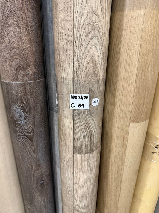 Rustiek Grijsbruin Eiken Vinyl Restpartij | 1,80x4,00 (7,2m2)
