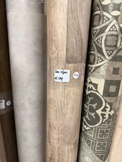 Rustiek Eiken Grijsbruin Vinyl Restpartij |
3,20x4,00mtr