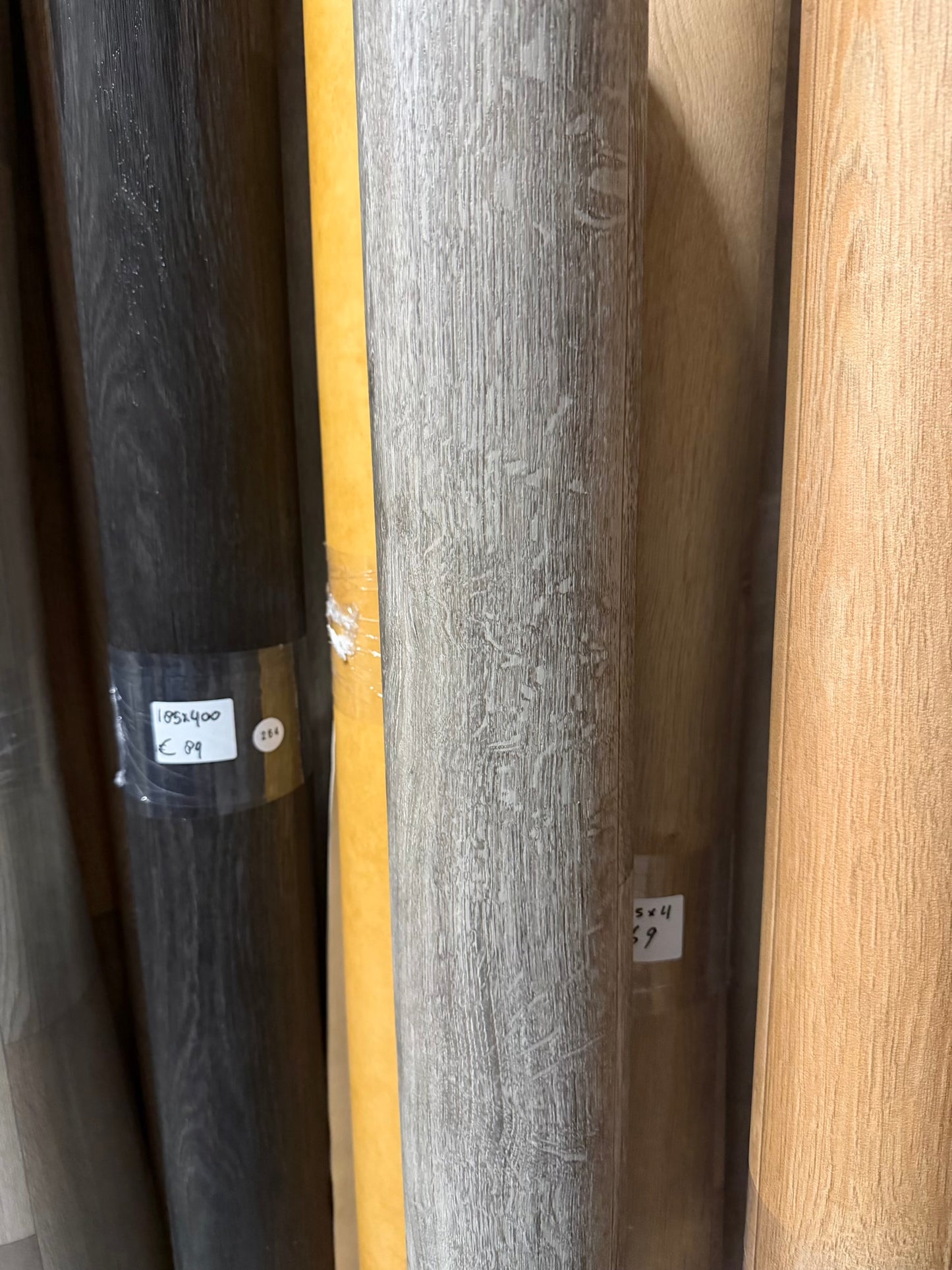 Grijs Eiken Vinyl Restpartij | 1,30x3,15mtr (4,01m2)