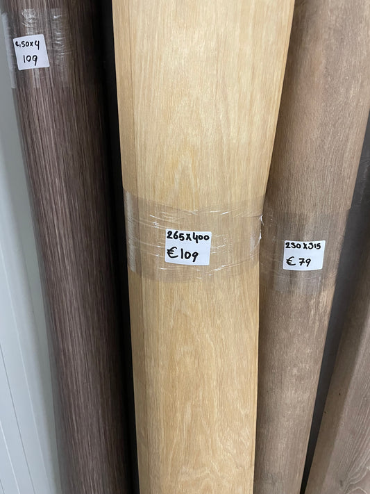 Licht Houtmotief Project Vinyl Restpartij | 2,65x4,00mtr
