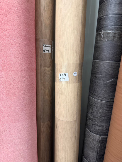 Licht Eiken Vinyl Restpartij | 3,00x4,00mtr (12,0m2)