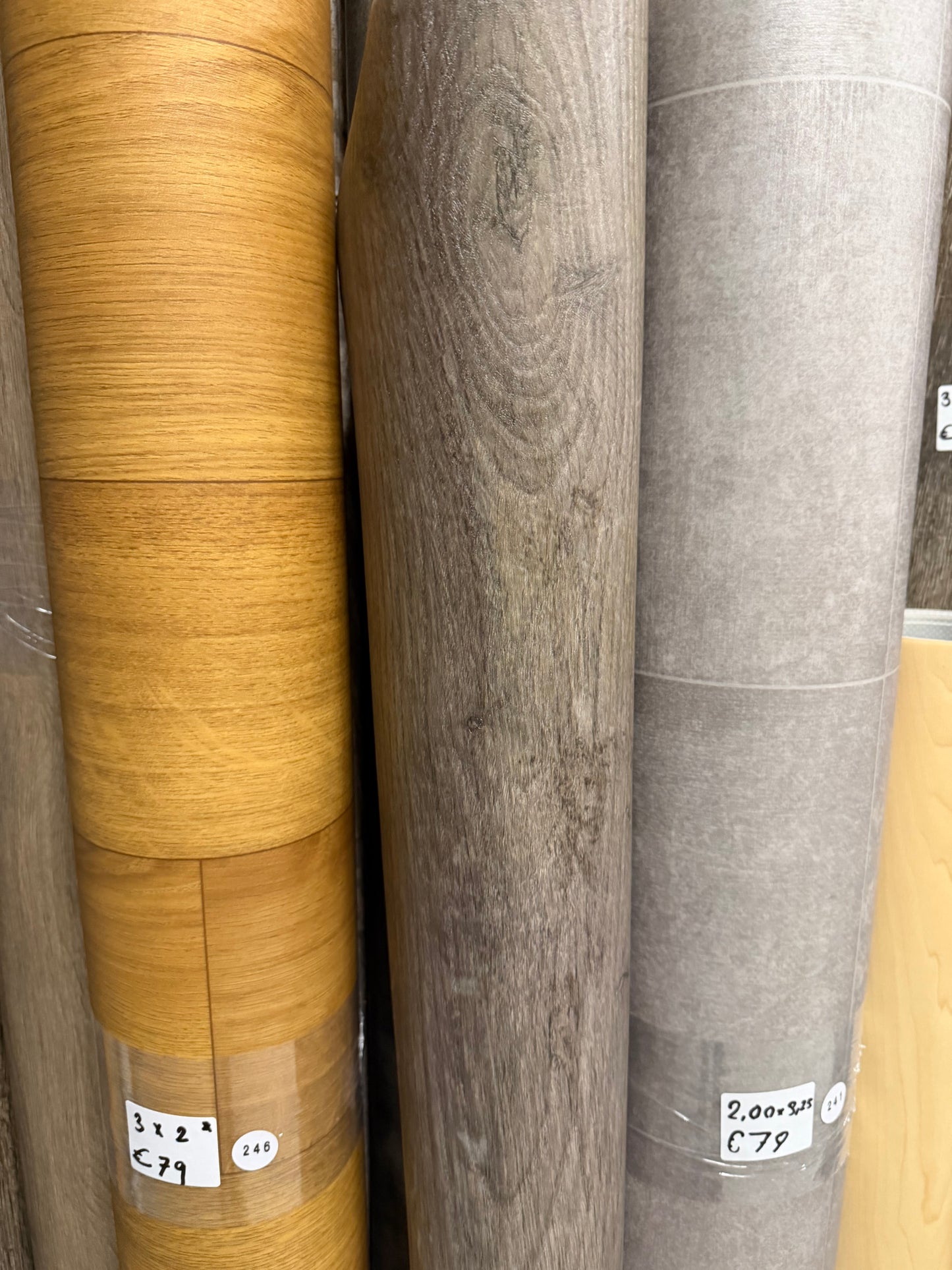 Forbo Novilon Grijsbruin Eiken Vinyl Restpartij | 1,50x2,00mtr