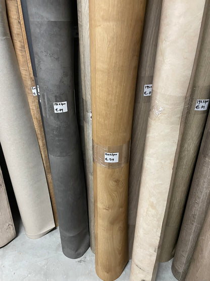 Warm Eiken Vinyl Restpartij | 1,50x4,00mtr