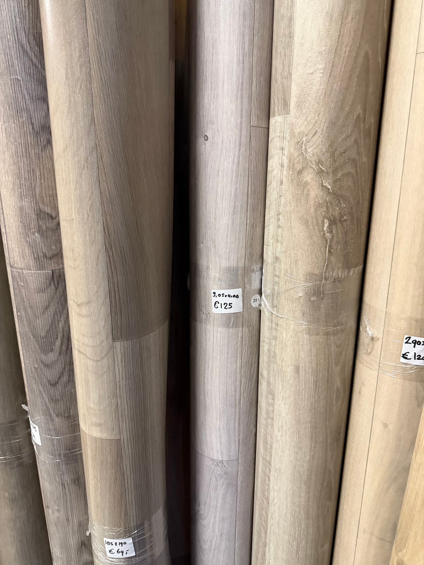 Grijs Eiken Vinyl Restpartij | 3,05x4,00mtr (12,2m2)