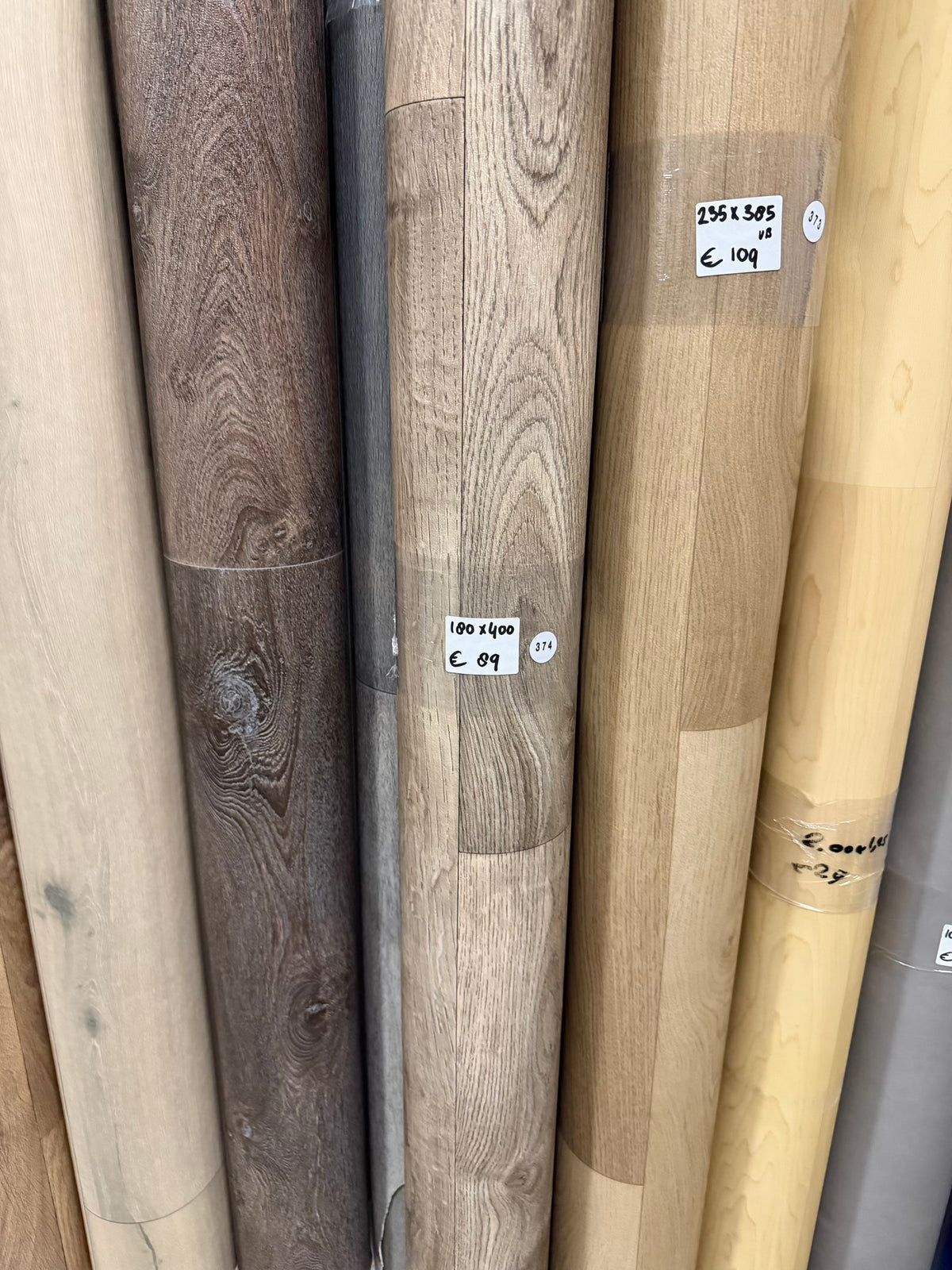 Rustiek Grijsbruin Eiken Vinyl Restpartij | 1,80x4,00 (7,2m2)