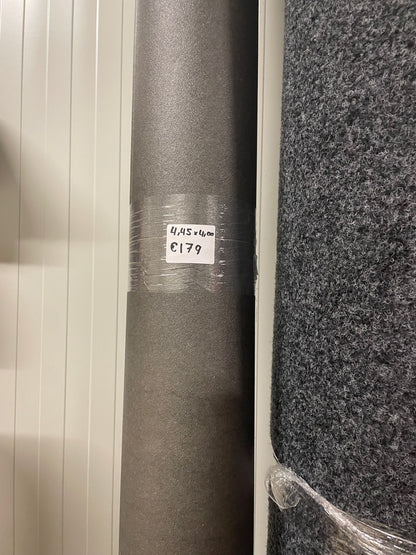 Tegelmotief Antraciet Vinyl Restpartij | 4,45x4,00mtr
