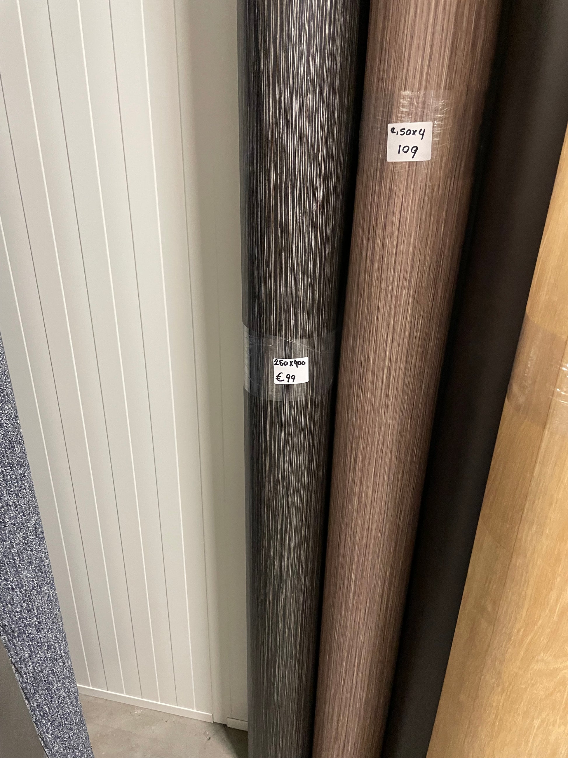 Donker Bamboelook Project Vinyl Restpartij | 2,50x4,00mtr - Vinylrestpartij.nl 