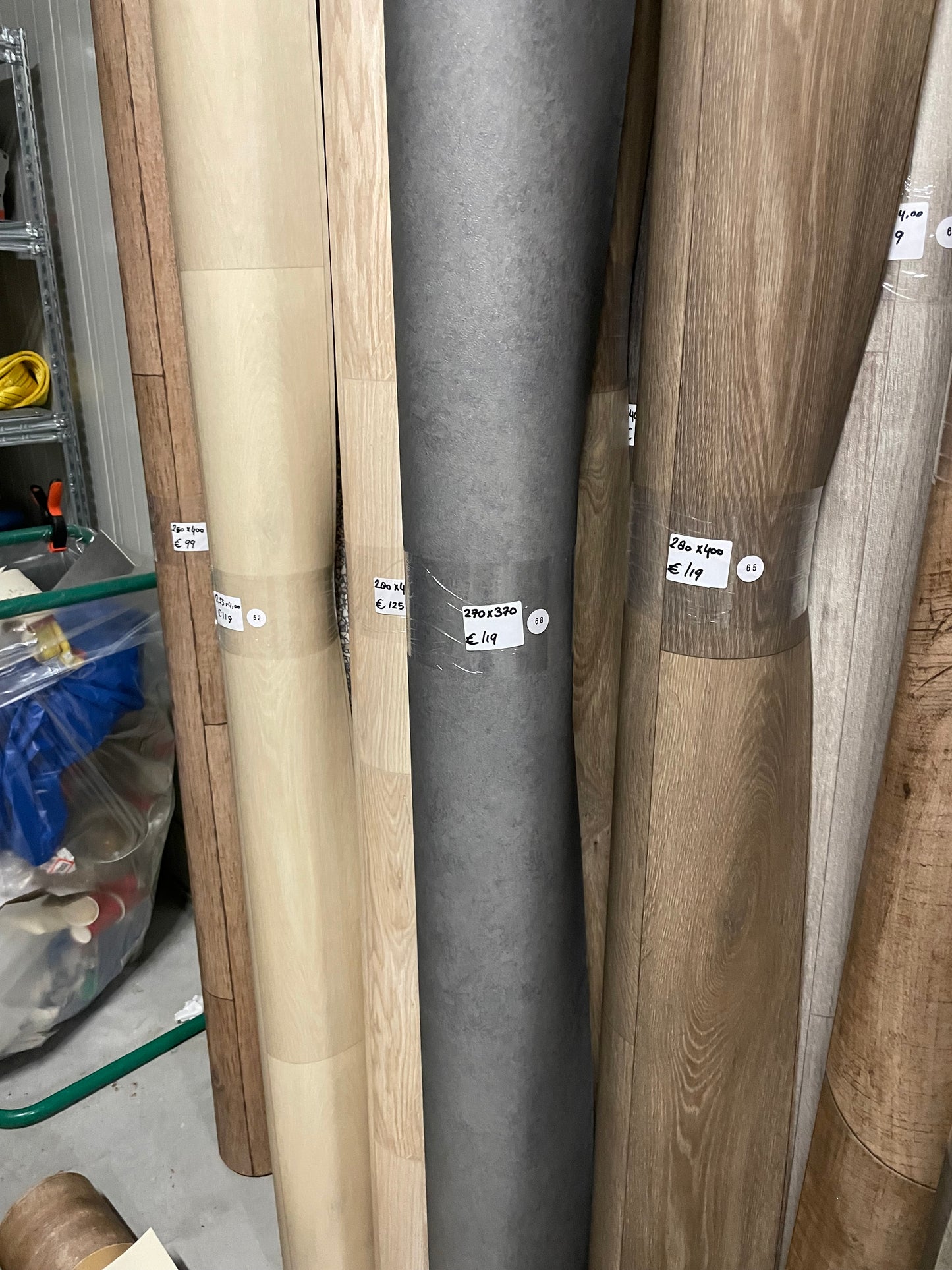 Donker Betonlook Vinyl Restpartij | 2,70x3,70mtr - Vinylrestpartij.nl 
