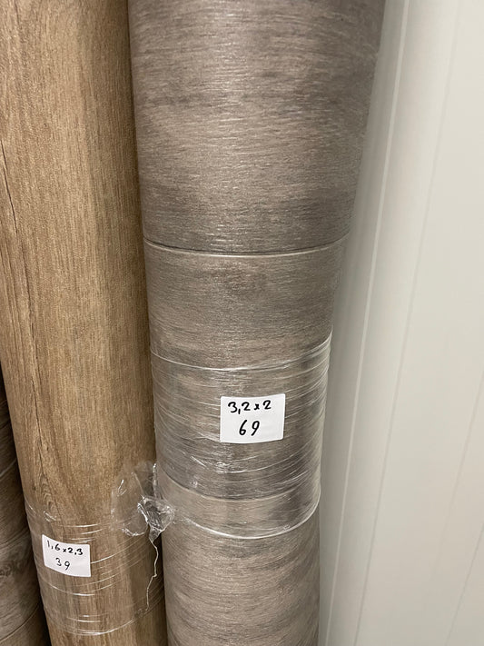 Donker Gevlekt Bruin Eiken Vinyl Restpartij | 2,00x3,20mtr - Vinylrestpartij.nl 