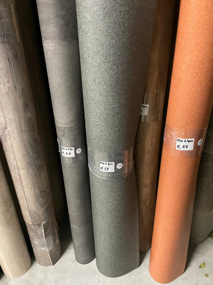 Donker Grijs Betonlook Project Vinyl Restpartij | 1,55x4,00mtr - Vinylrestpartij.nl 