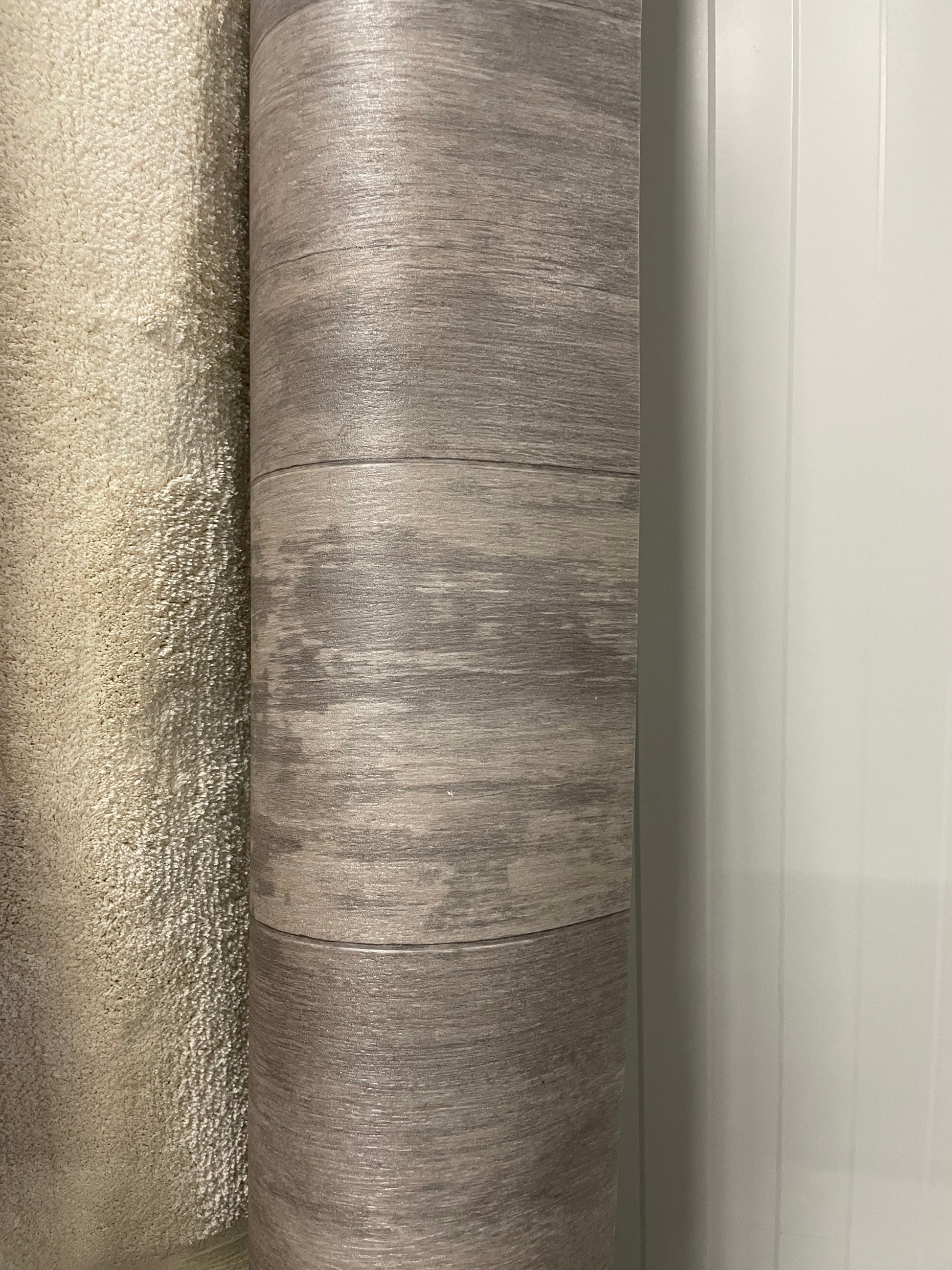 Donker Grijsbruin Eiken Vinyl Restpartij | 2,00x3,20mtr - Vinylrestpartij.nl 
