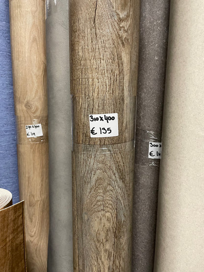 Donker Verouderd Eiken Vinyl Restpartij | 3,10x4,00mtr - Vinylrestpartij.nl 