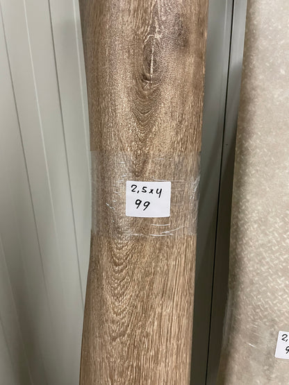 Donkerbruin Eiken Vinyl Restpartij | 2,50x4,00mtr - Vinylrestpartij.nl 
