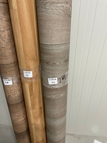 Donkergrijs Eiken Vinyl Restpartij | 2,00x2,85mtr - Vinylrestpartij.nl 