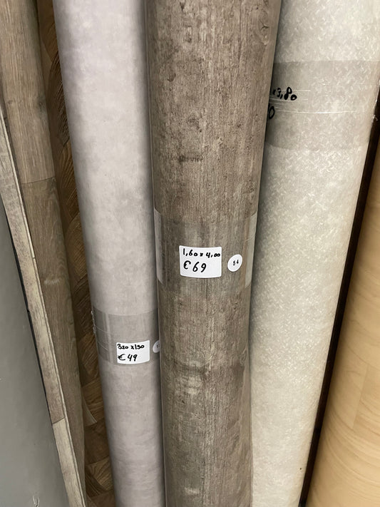 Donkergrijs Landelijk Eiken Vinyl Restpartij | 1,60x4,00mtr - Vinylrestpartij.nl 