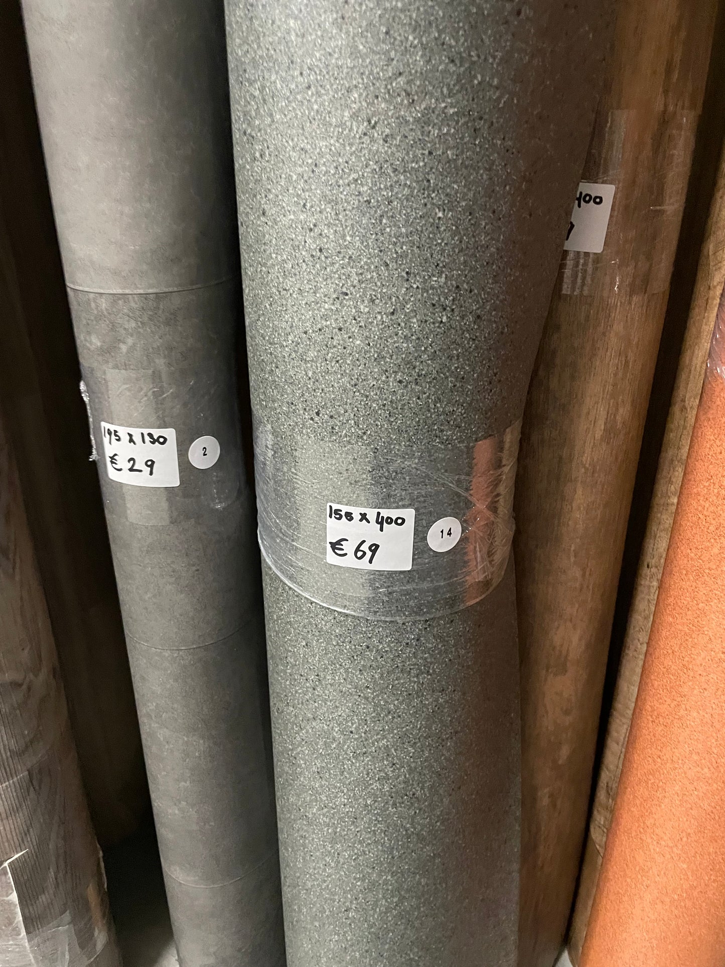 Donker Grijs Betonlook Project Vinyl Restpartij | 1,55x4,00mtr