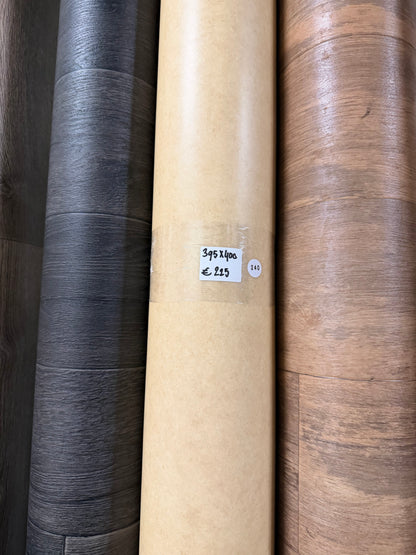 Beige Gemarmerd Vinyl Restpartij | 3,95x4,00mtr