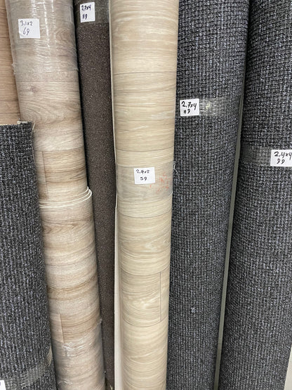 Grijsbruin Eiken Vinyl Restpartij | 2,00x2,90mtr
