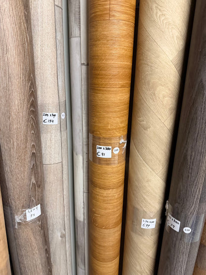 Warm Amsterdam Eiken Vinyl Restpartij | 2,00x3,80 (7,6m2)