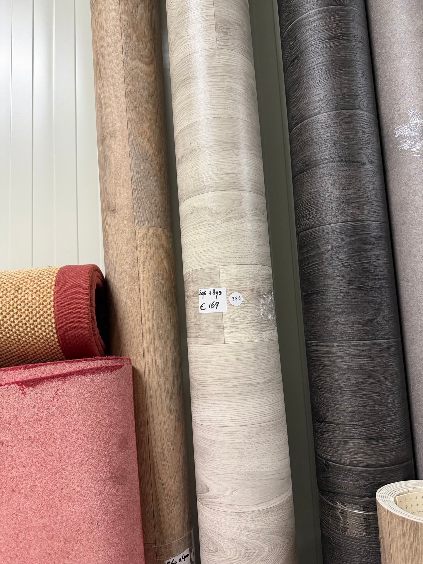 Greige Vinyl Restpartij | 3,95x3,95mtr (15,6m2)