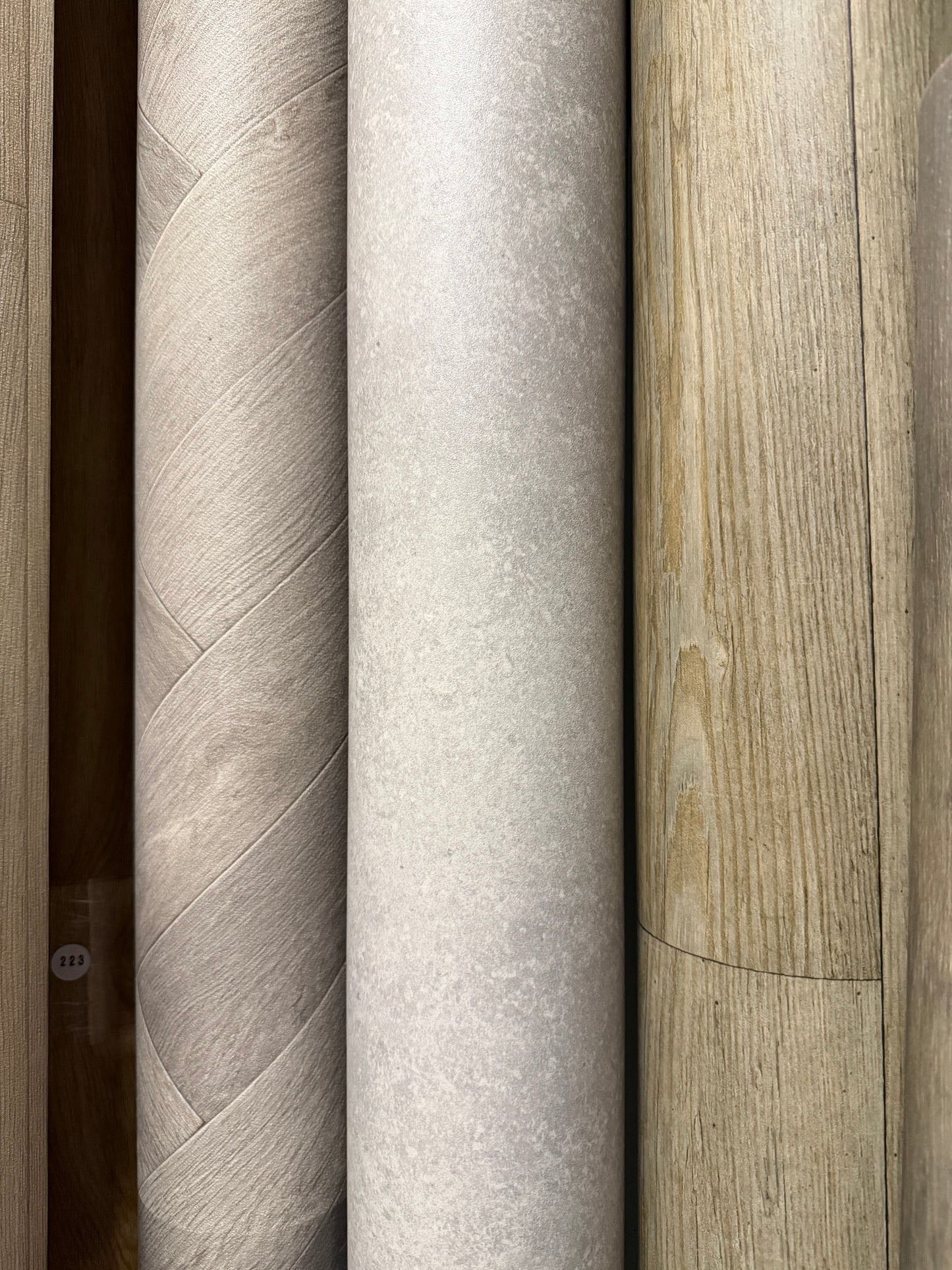Grijs Betonlook Vinyl Restpartij | 3,40x3,90mtr